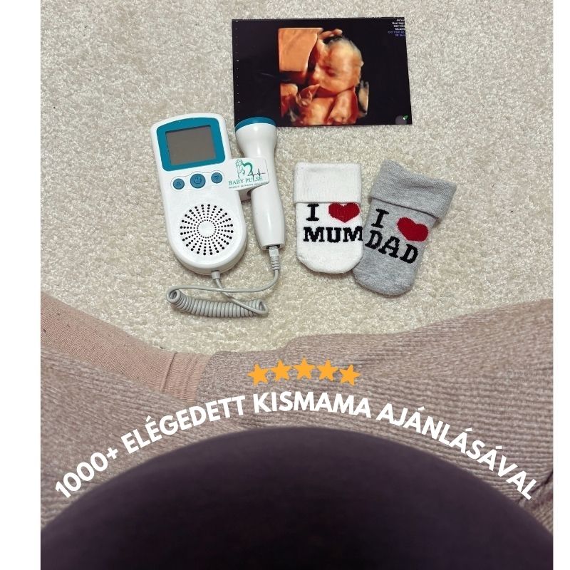 BabyPulse™-Magzati szívhang hallgató készülék+ AJÁNDÉK